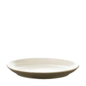 Classic Round Dessert Plate Timberline White - Jenggala Keramik Bali -  Ceramic